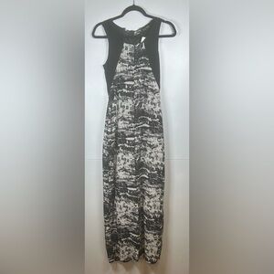 NWT Depri Black/White Wide Leg Sleeveless Jumpsuit. Size Medium. Whimsigoth.